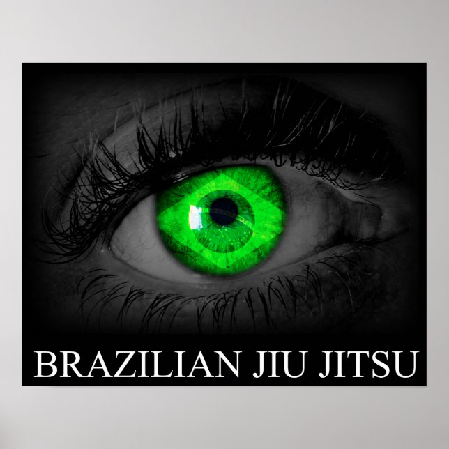 Brasilianska Jiu Jitsu - Vision Poster (Framsidan)