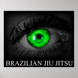 Brasilianska Jiu Jitsu - visionaffisch Poster