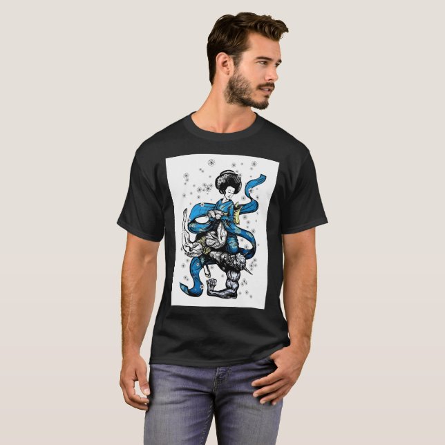 Brasilianska jiujitsuT-tröja T-shirt (Hel framsida)