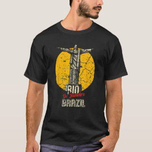 Brasilianska Kristus Redeemer Statue T Shirt