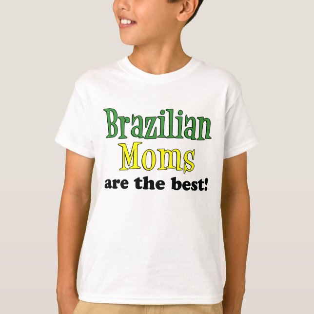 Brasilianska Mammor är det bästa Tee Shirt (Framsida)