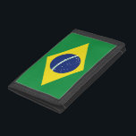 Brasilianska plånböcker och plånböcker av flagga<br><div class="desc">Brasiliansk flagga plånboksfilm och köper Coolans presentidé med flagga av Brasil.</div>