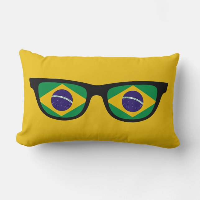 Brasilianska Shades anpassningsbar dekorativ kudde (Framsida)