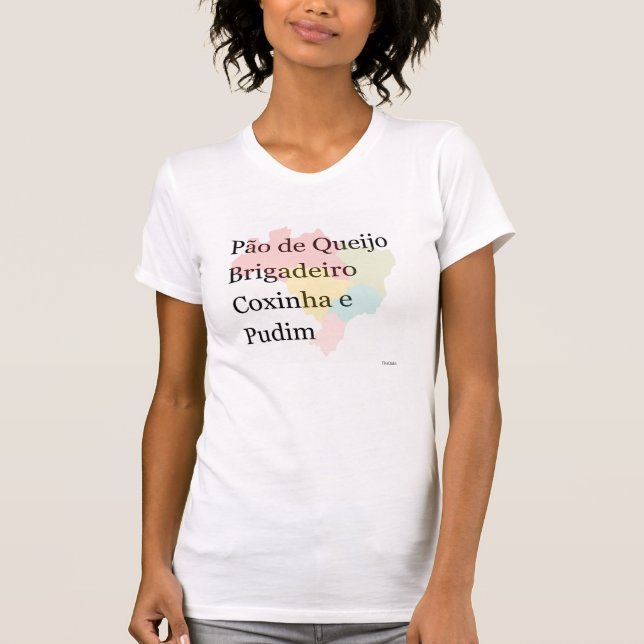 Brasilianska Treats Basic T-Shirt (Framsida)