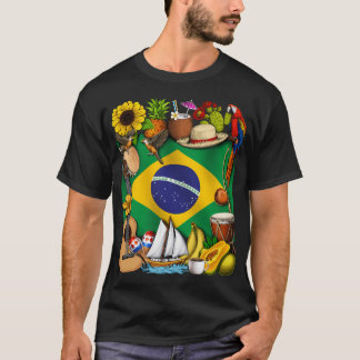Brasilianskt arv t shirt