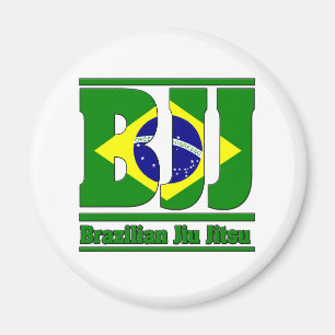 Brasilianskt Jiu Jitsu flaggaMuttahida Magnet