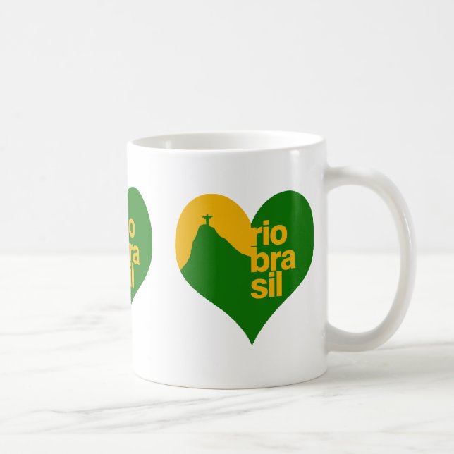 Brasilien 2014 RJ Kaffemugg (Höger)