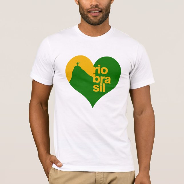 Brasilien 2014 RJ T-shirt (Framsida)