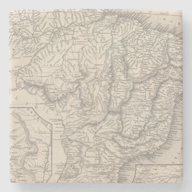 Brasilien 2 stenunderlägg (Framsidan)