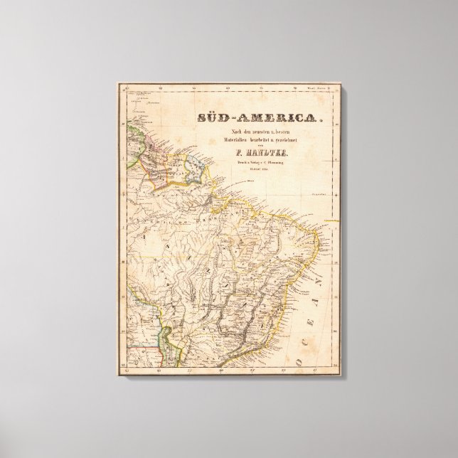 Brasilien 5 canvastryck (Framsida)