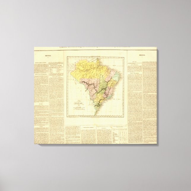 Brasilien 7 canvastryck (Framsida)