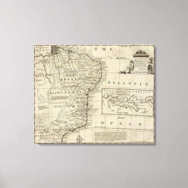 Brasilien 7 canvastryck (Framsida)