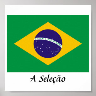 Brasilien ’A Seleção’ Poster