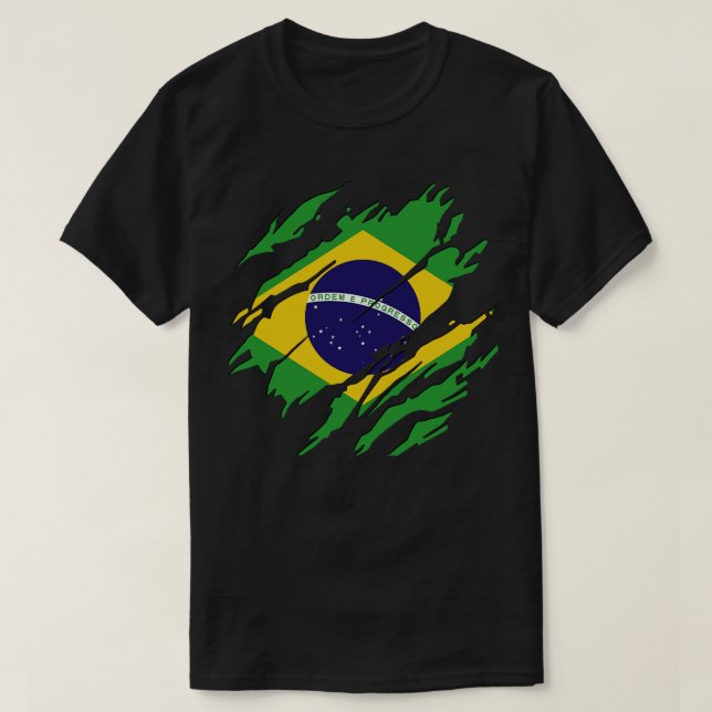 Brasilien alltid t shirt (Design framsida)