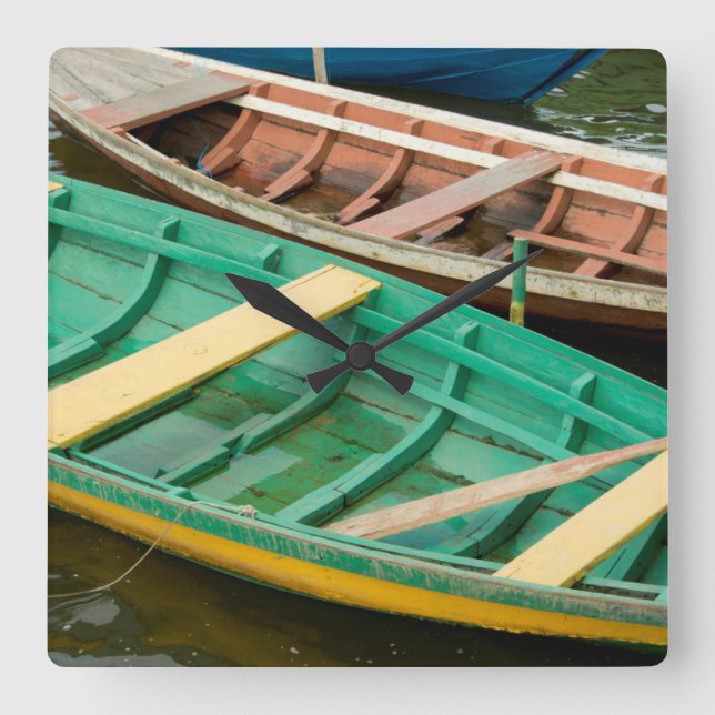 Brasilien, Amazon, Alter Do Chao 2 Fyrkantig Klocka (Framsida)