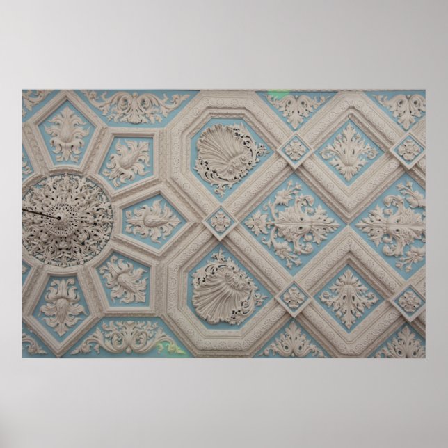 Brasilien, Amazon, Manaus. Manaus Opera House Poster (Framsidan)