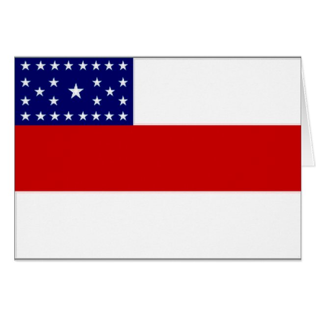 Brasilien Amazonas flagga Hälsningskort (Framsidan Horizontal)