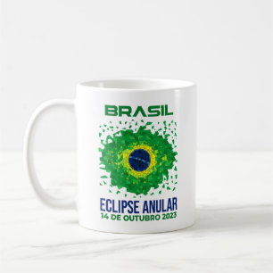 Brasilien Annular Eclipse Coffee Mugg