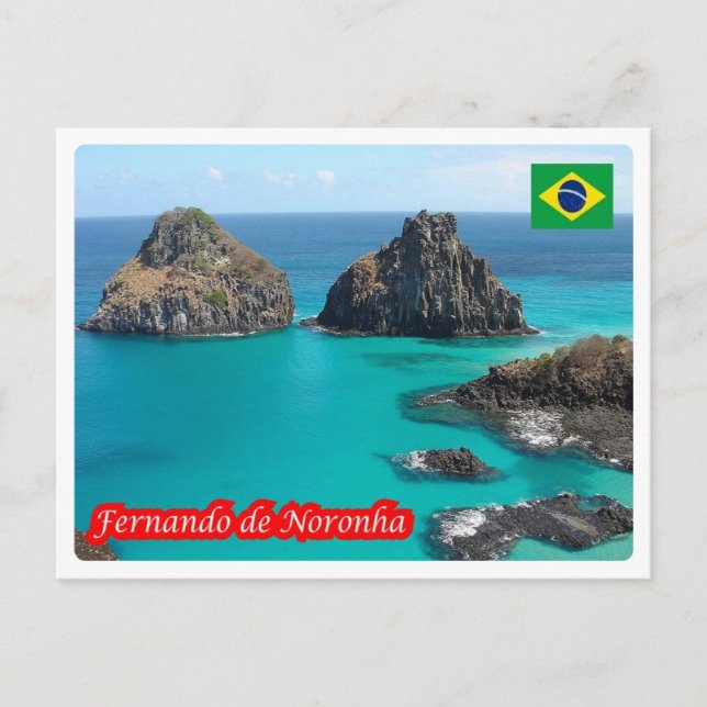 Brasilien - Archipelago Fernando de Noronha - Vykort (Framsida)