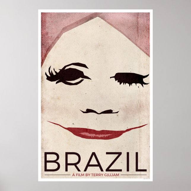 Brasilien Art a Terry Gilliam Movie Poster (Framsidan)