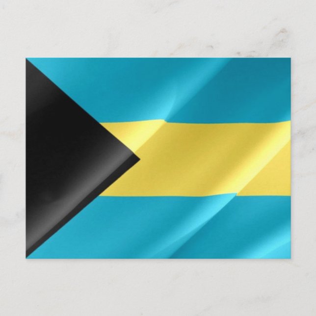 Brasilien - Bahamas - Flagga - Vykort (Framsida)