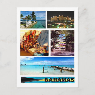 Brasilien - Bahamas - Mosaic - Vykort