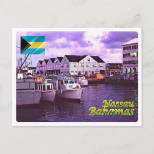 Brasilien - Bahamas - Nassau, Harbour - Vykort