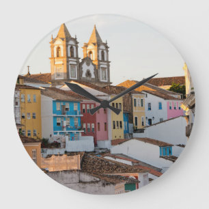 Brasilien, Bahia, Salvador, äldsta staden Stor Klocka