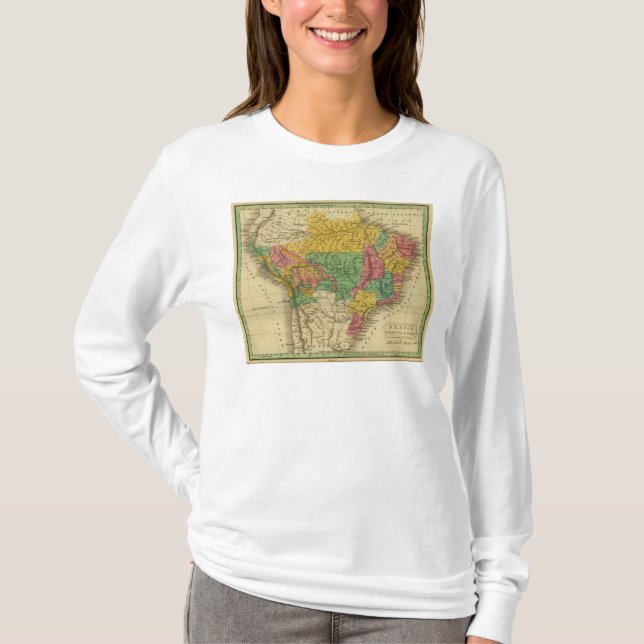 Brasilien Bolivia, Peru T-shirt (Framsida)