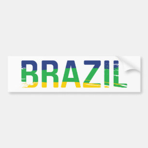 BRASILIEN - Brasil Bildekal