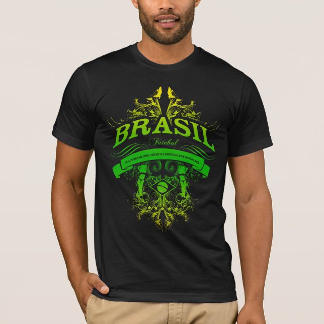 BRASILIEN - Brasil Futebol Tee (Framsida)