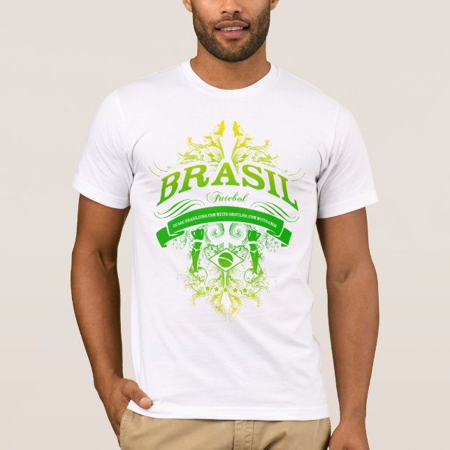 BRASILIEN - Brasil Futebol Tröja (Framsida)