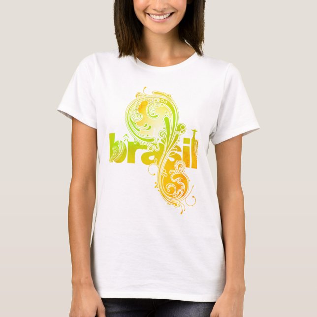 BRASILIEN - Brasil T Shirt (Framsida)