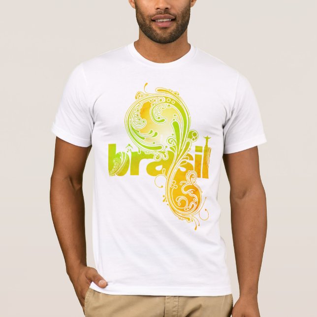 BRASILIEN - Brasil T Shirt (Framsida)
