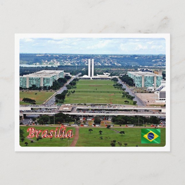 Brasilien - Brasilia Vykort (Framsida)