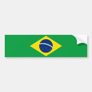 Brasilien - brasiliansk medborgareflagga bildekal