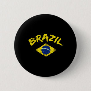 Brasilien Brasilianska nationella flaggans fotboll Knapp