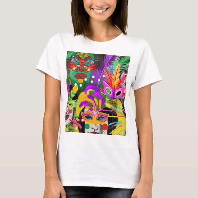 Brasilien Carnival T Shirt (Framsida)