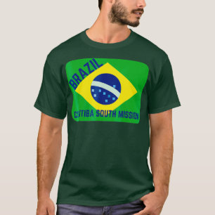 Brasilien Curitiba South LDS Mormon Uppdrag T Shirt