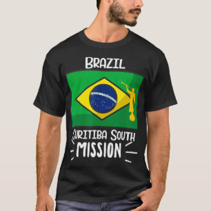 Brasilien Curitiba South Mormon LDS Uppdrag Gift T Shirt