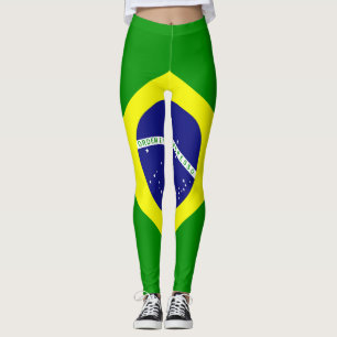Brasilien damasker leggings