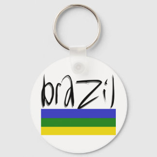 Brasilien Färg! Nyckelring