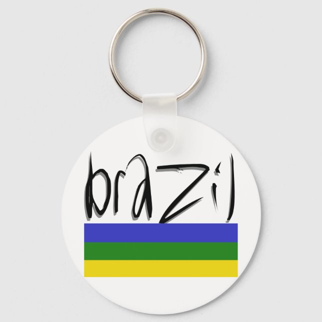 Brasilien Färg! Nyckelring (Framsida)