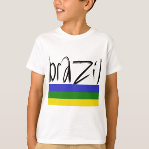 Brasilien Färg! Tröja