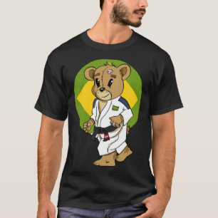 Brasilien Fighting Bear Brazilian Jiu Jitsu BJJ MM T Shirt