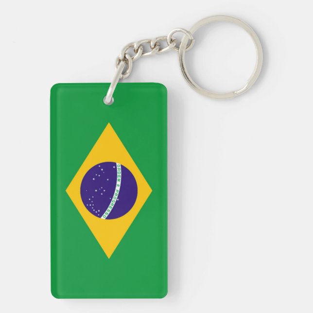 Brasilien Flagga (Baksidan)