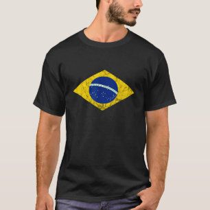 Brasilien Flagga Bandeiro Do Brasil Roots Brazilia T Shirt