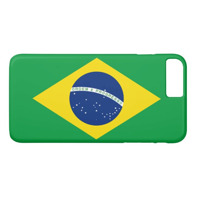 Brasilien Flagga Case-Mate iPhone Skal (Baksida (horisontal))