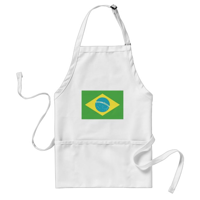 Brasilien Flagga Förkläde (Framsidan)