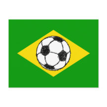 Brasilien Flagga | Fotbollssketch